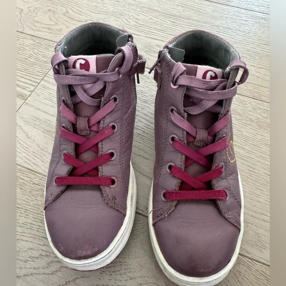 Camper Twins Purple Sneakers for Kids size 33 (US 2)